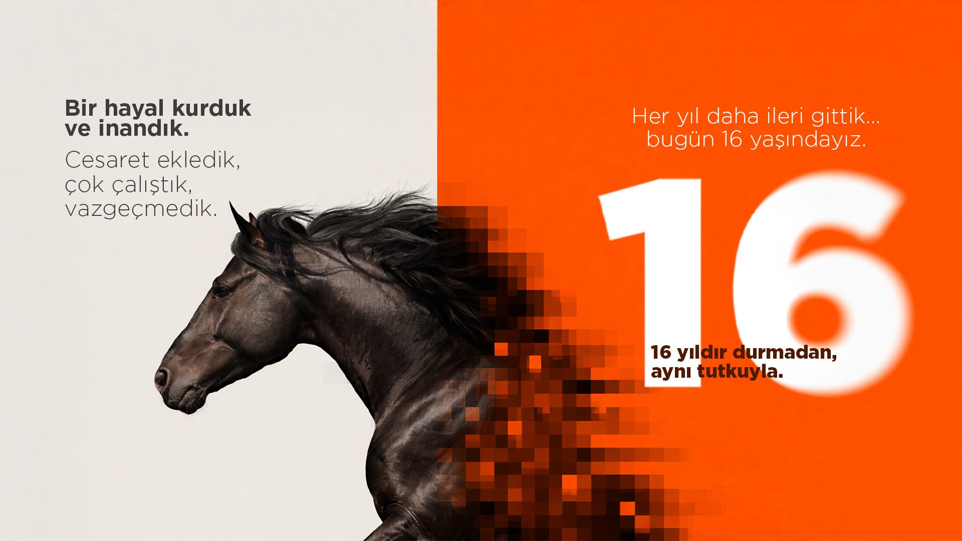 Atlıkarınca 16. yıl kampanya görseli